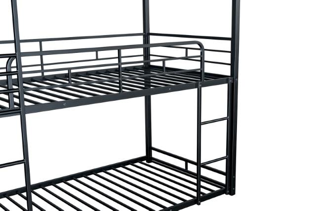 Felgu Triple Twin Metal Bunkbed - Furniture Center (NY)