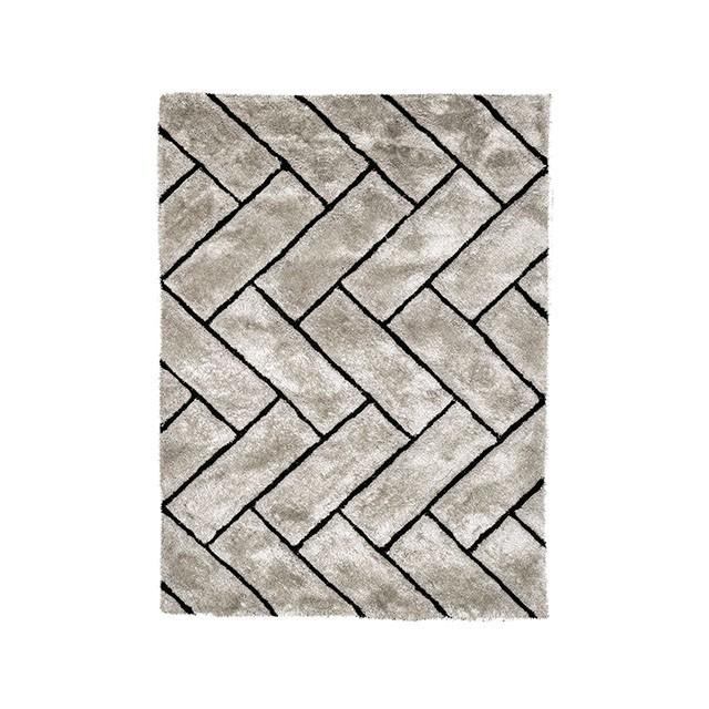 Fermont Gray 5' X 8' Area Rug - Furniture Center (NY)