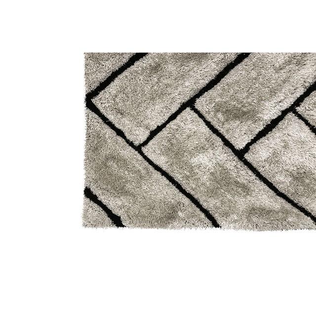 Fermont Gray 5' X 8' Area Rug - Furniture Center (NY)
