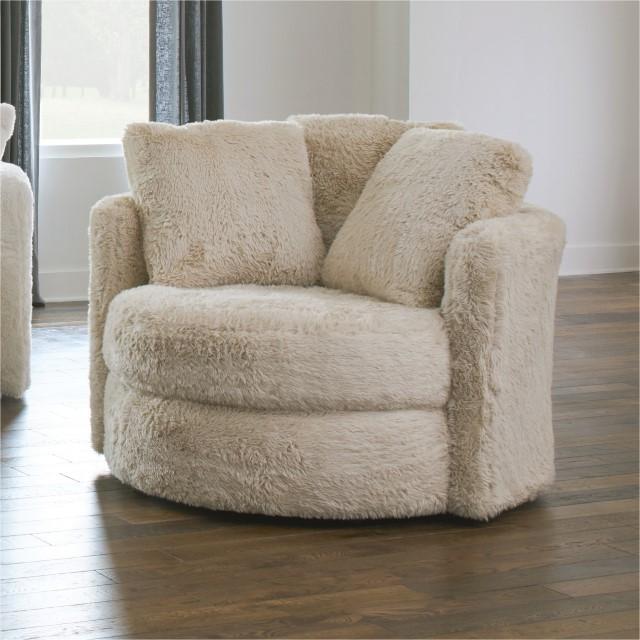 COCHRANE Chair, Cream/Beige - Furniture Center (NY)