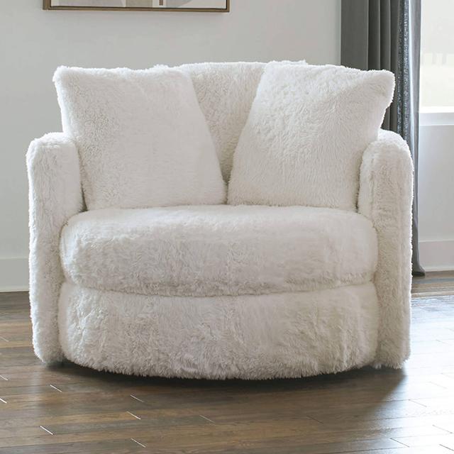 COCHRANE Chair, White - Furniture Center (NY)