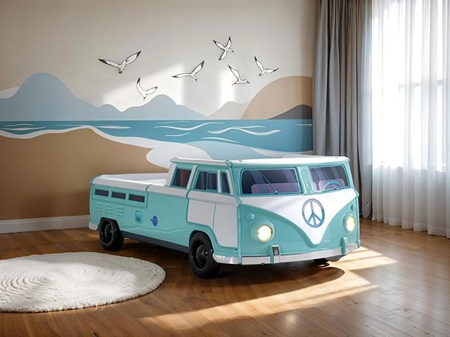 Axel Peace Bus Twin Bed - Furniture Center (NY)