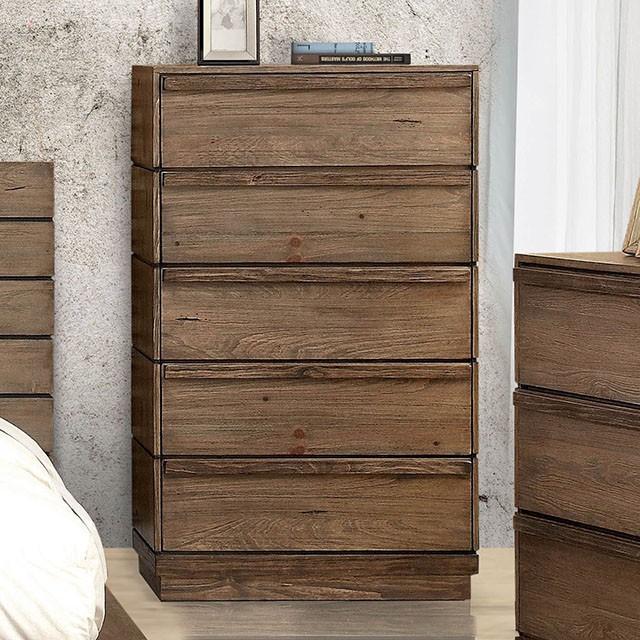 COIMBRA Rustic Natural Tone Chest - Furniture Center (NY)