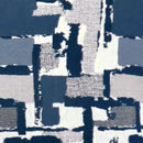 Concrit Blue 22" X 22" Pillow, Blue (2/CTN) - Furniture Center (NY)