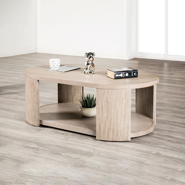 Conisbrough Oval Cocktail Table - Furniture Center (NY)