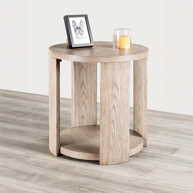 Conisbrough Round End Table - Furniture Center (NY)