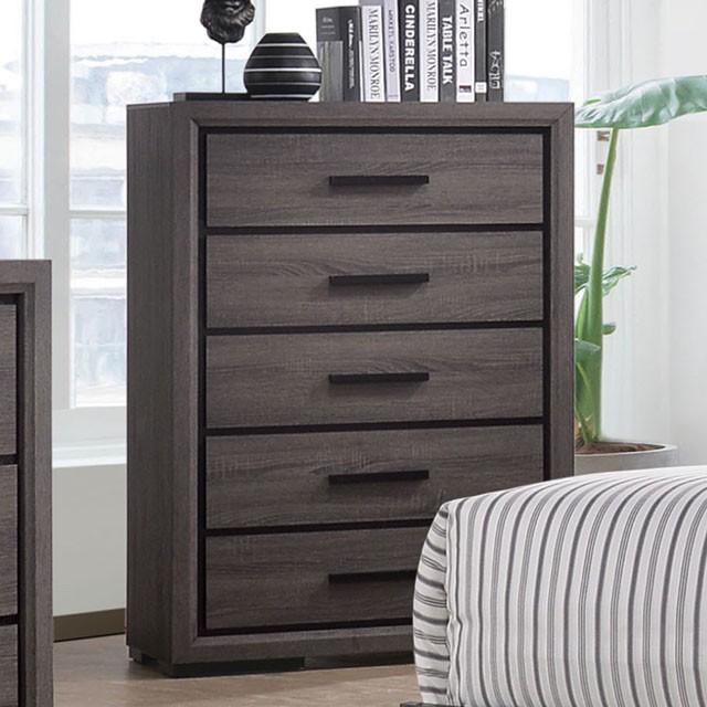 Conwy Gray Chest - Furniture Center (NY)