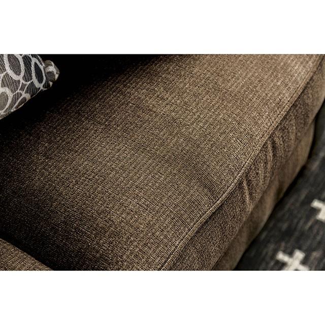 Cornelia Light Brown Love Seat - Furniture Center (NY)