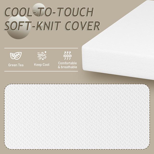 Forsythia 10" E.King Green Tea Gel Memory Foam - Furniture Center (NY)