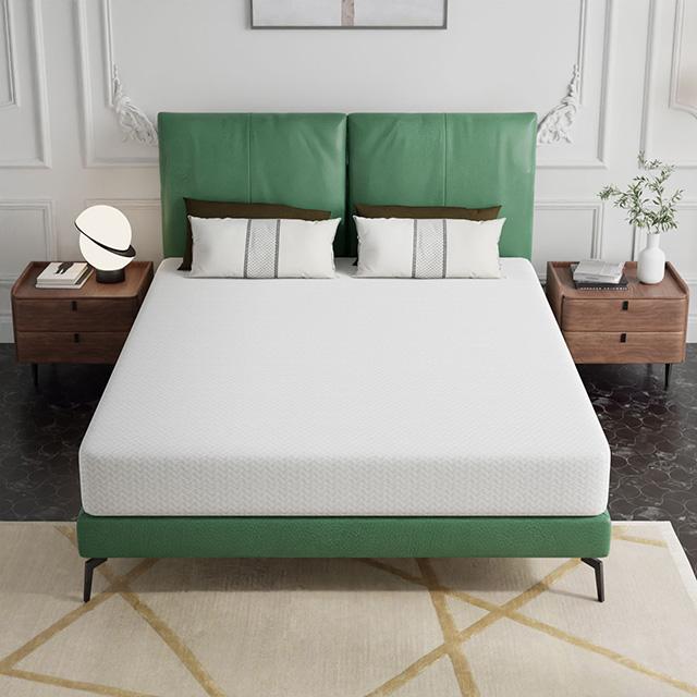 Forsythia 8" E.King Green Tea Gel Memory Foam - Furniture Center (NY)