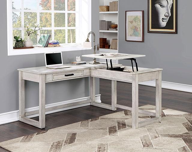 GALARGA Lift-top Corner Desk - Furniture Center (NY)