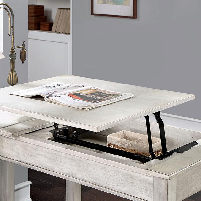 GALARGA Lift-top Corner Desk - Furniture Center (NY)