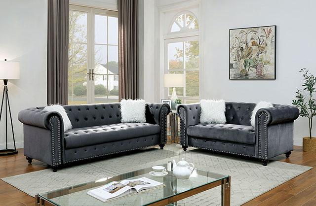 GIACOMO Chair, Gray - Furniture Center (NY)