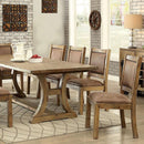 GIANNA Rustic Pine 96" Dining Table