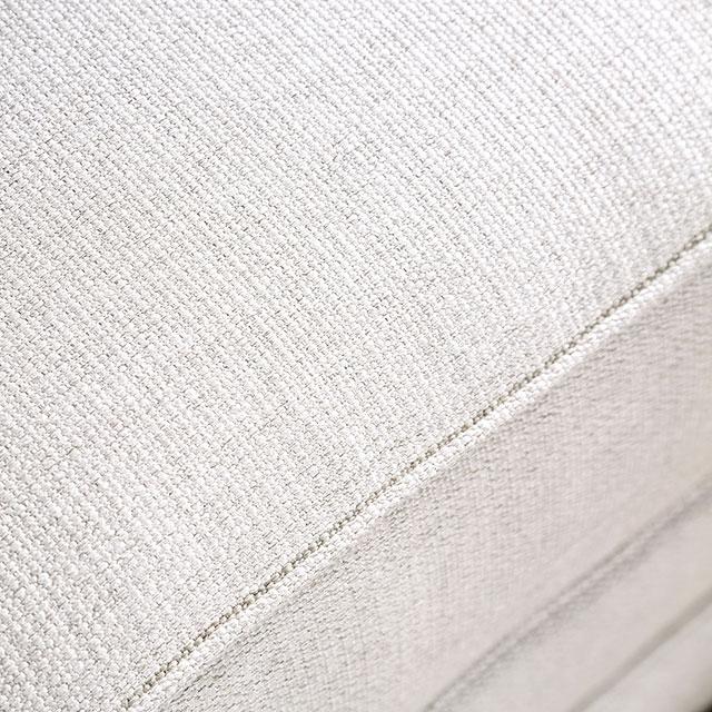 Giovanni Beige/Blue Love Seat - Furniture Center (NY)