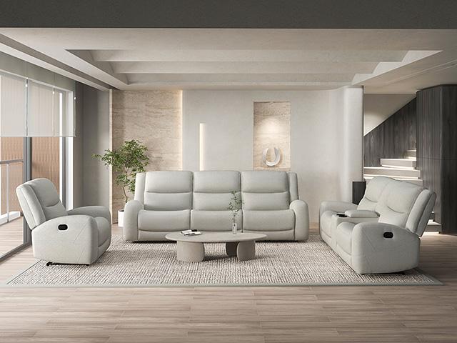 Giraldus Manual Recliner Sofa - Furniture Center (NY)