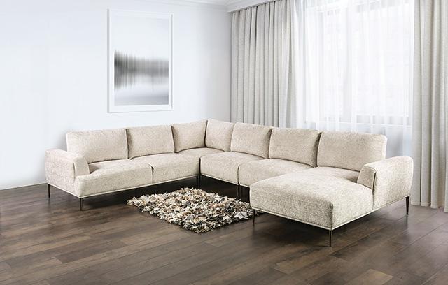 Gladbach J-Shaped Sectional - Furniture Center (NY)