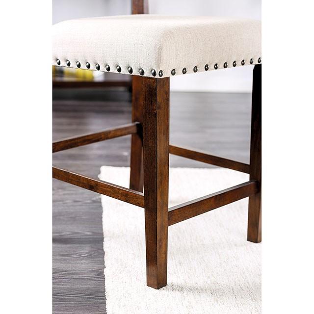 GLENBROOK Brown Cherry Counter Ht. Table - Furniture Center (NY)