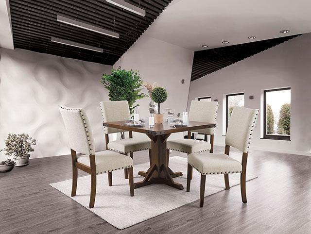 Glenbrook Brown Cherry Dining Table - Furniture Center (NY)