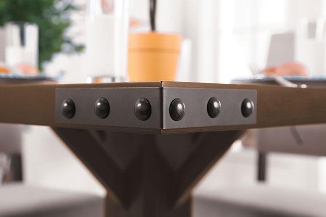 Glenbrook Brown Cherry Dining Table - Furniture Center (NY)