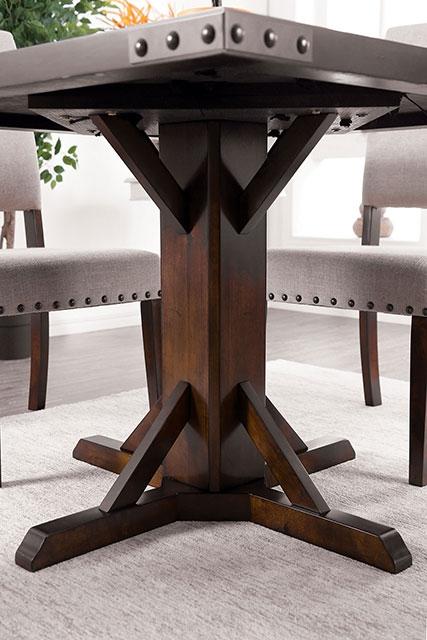 Glenbrook Brown Cherry Dining Table - Furniture Center (NY)