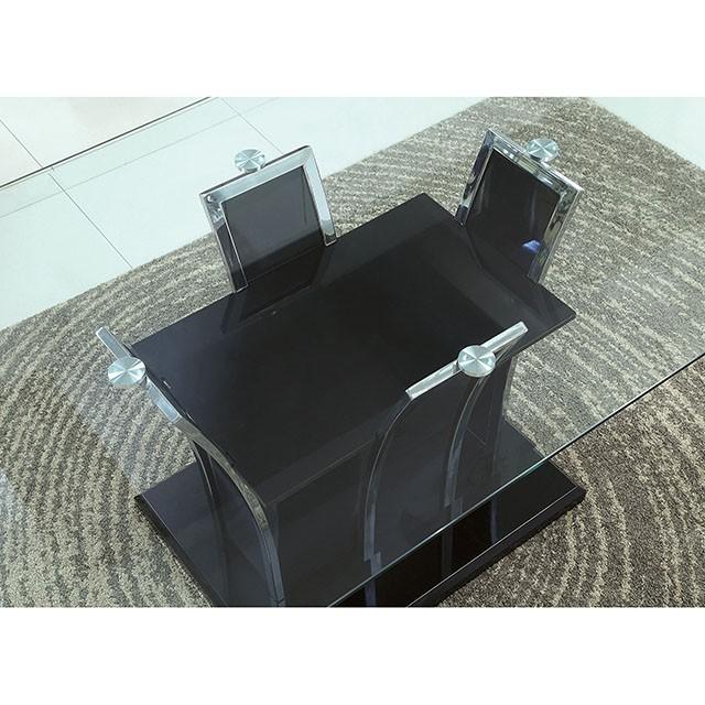 Glenview Black Dining Table - Furniture Center (NY)
