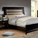 Golva Bed Beige & Black - Furniture Center (NY)