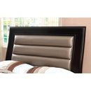 Golva Bed Beige & Black - Furniture Center (NY)