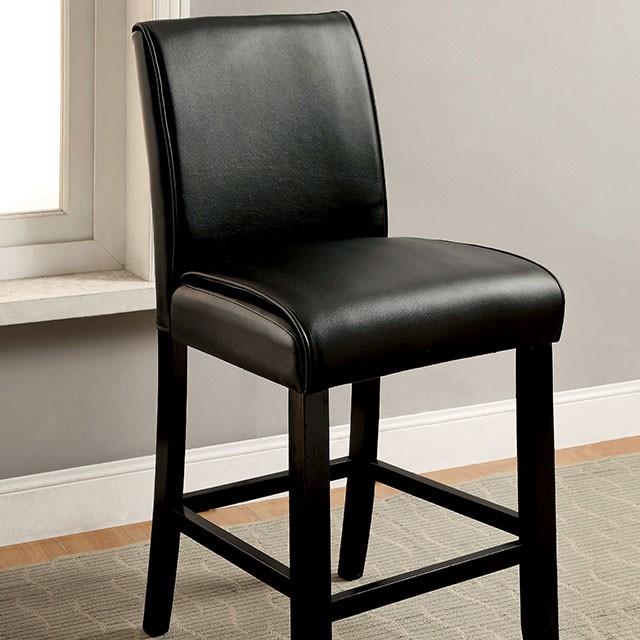 GRANDSTONE II Black Counter Ht. Chair - Furniture Center (NY)