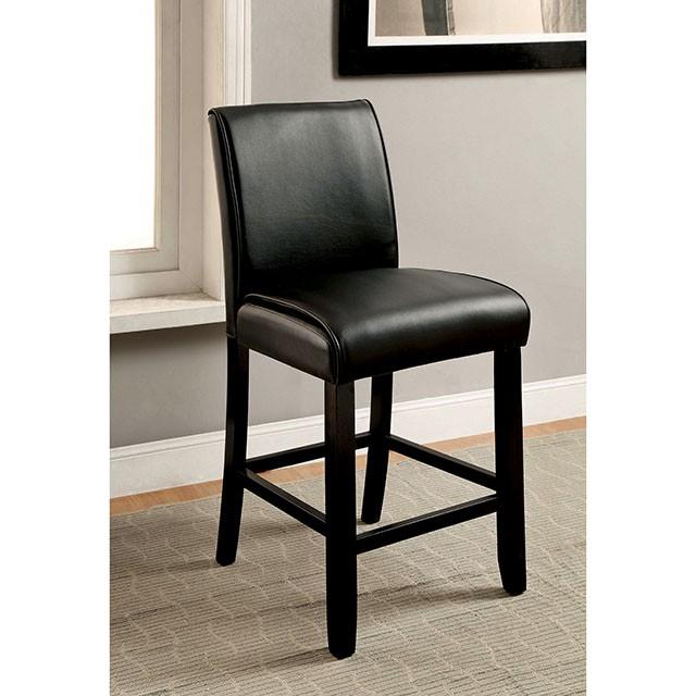 GRANDSTONE II Black Counter Ht. Chair - Furniture Center (NY)