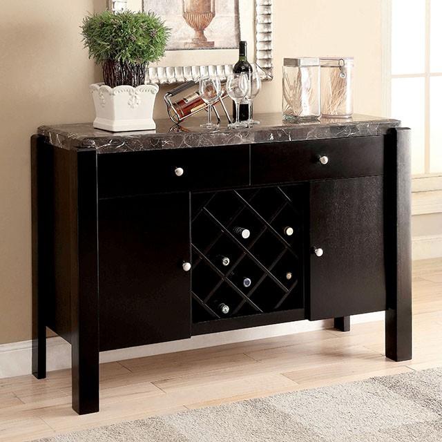 GRANDSTONE II Black Counter Ht. Chair - Furniture Center (NY)