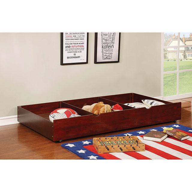 Grano Cherry Trundle/Drawers - Furniture Center (NY)
