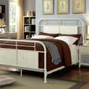 Haldus Cal.King, E.King, & Twin Bed White, Ivory, & Red - Furniture Center (NY)