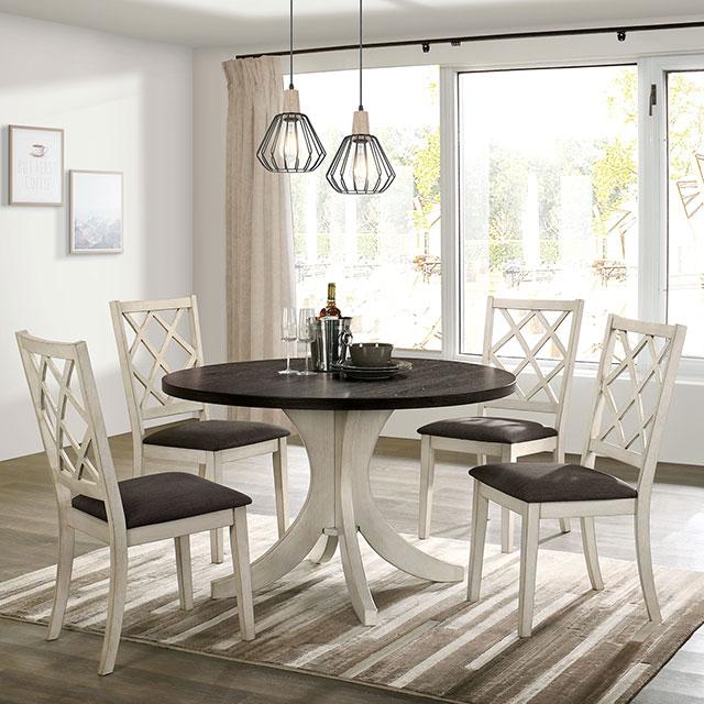HALEIGH Round Dining Table - Furniture Center (NY)