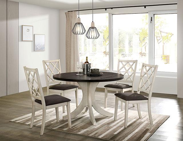 HALEIGH Round Dining Table - Furniture Center (NY)