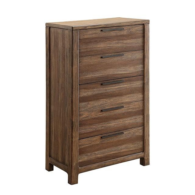 Hankinson Rustic Natural Tone Chest - Furniture Center (NY)