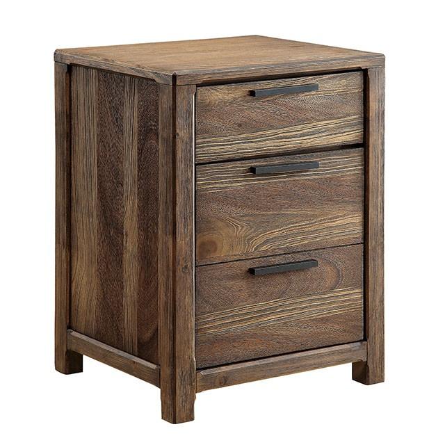 Hankinson Rustic Natural Tone Night Stand - Furniture Center (NY)