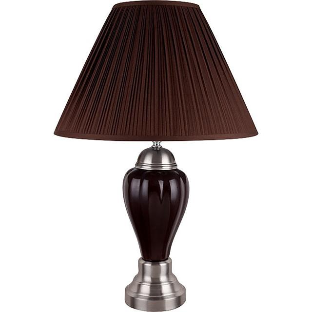 Hanna Espresso Table Lamp - Furniture Center (NY)