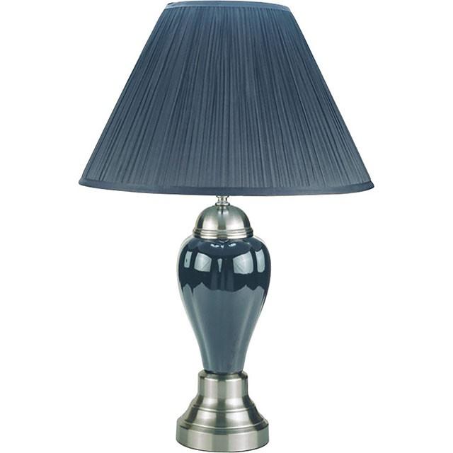 Hanna Gray 27"H Grey Table Lamp - Furniture Center (NY)