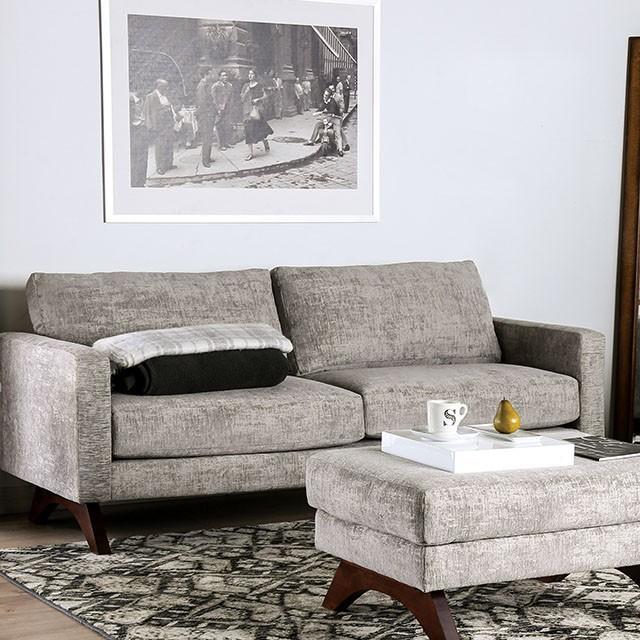 Harlech Gray Sofa - Furniture Center (NY)