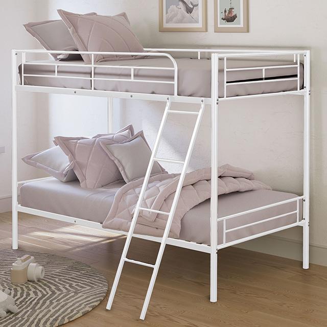 Hector Twin/Twin Metal Bunkbed - Furniture Center (NY)