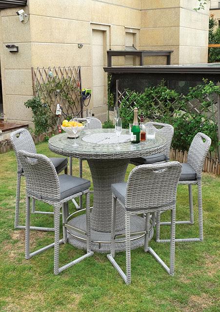 Cyprus Round Bar Table - Furniture Center (NY)