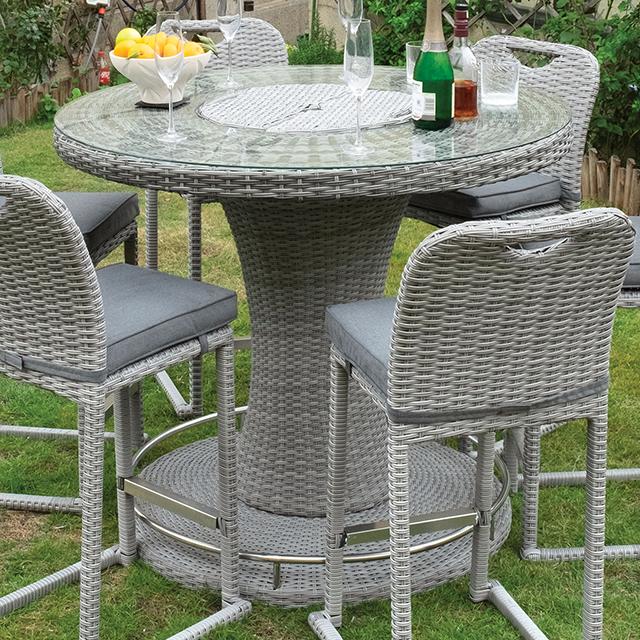 Cyprus Round Bar Table - Furniture Center (NY)