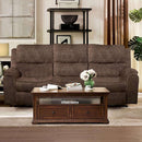 HENRICUS Sofa, Dark Brown - Furniture Center (NY)