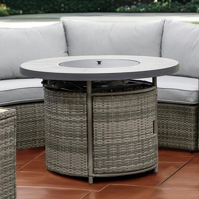 Barbuda Fire Pit Table - Furniture Center (NY)