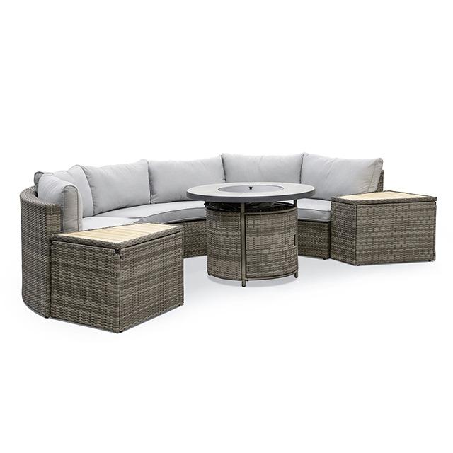 Barbuda Fire Pit Table - Furniture Center (NY)