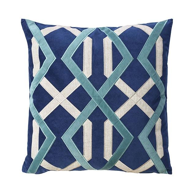 Bea Indigo 20" X 20" Pillow, Indigo (2/CTN) - Furniture Center (NY)
