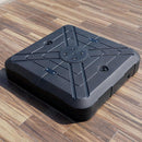 Fida 8 Ft Square Umbrella w/ Double Top + 37" Large Base - Furniture Center (NY)