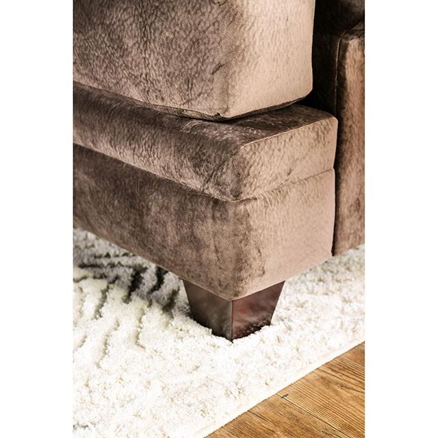 Bonaventura Brown Sofa - Furniture Center (NY)