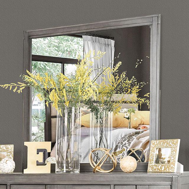 Berenice Gray Mirror - Furniture Center (NY)